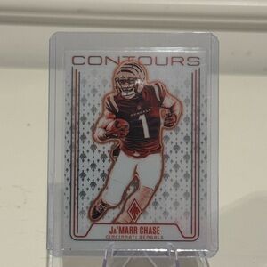 🔥 2024 Panini Phoenix Contours Ja’Marr Chase card. Amazing card